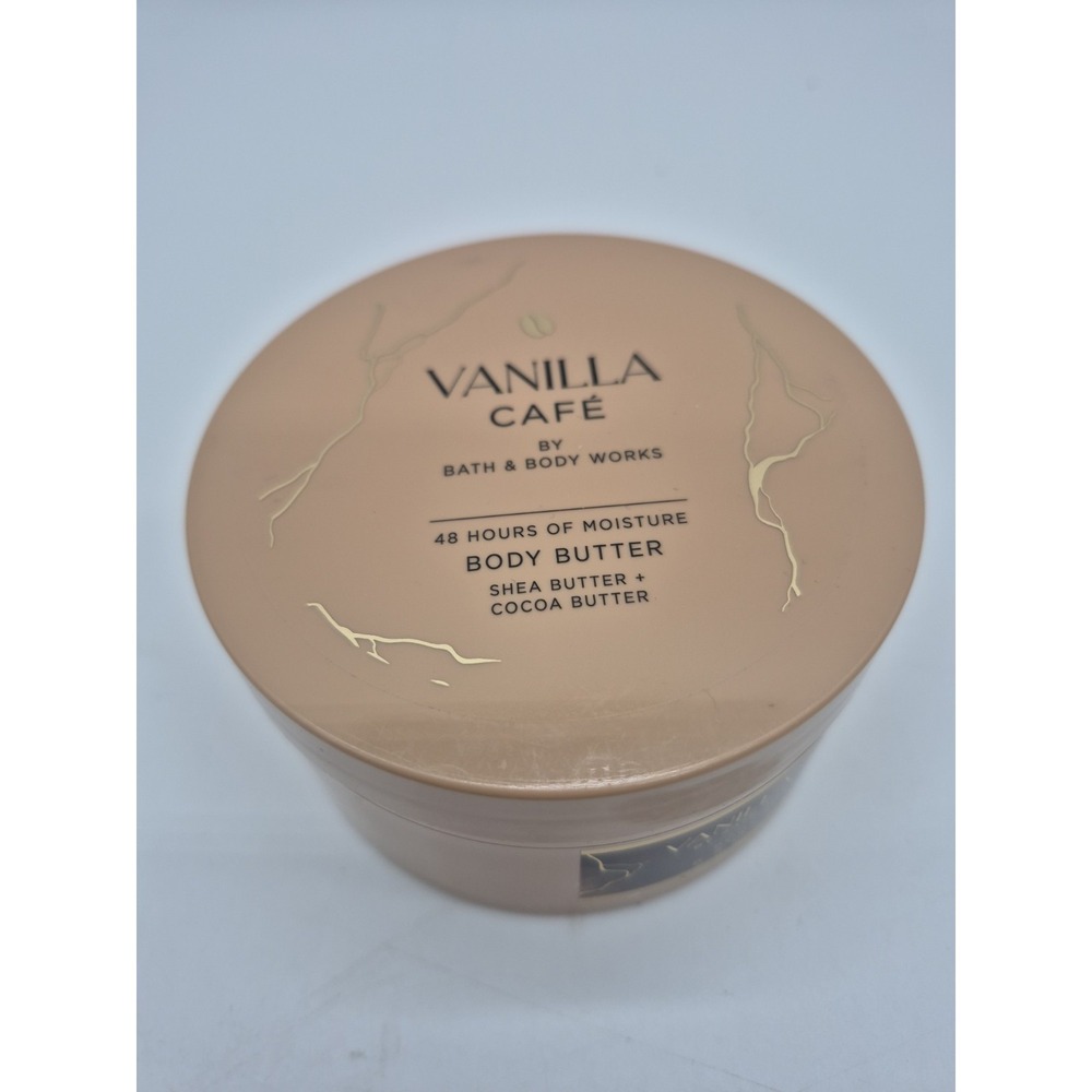 New Bath And Body Works Body Butter Vanilla Café 6.5 Oz